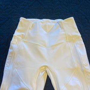 Lululemon white leggings